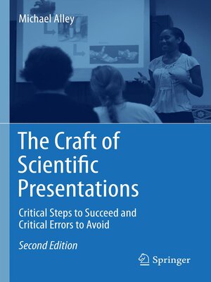 cover image of The Craft of Scientific Presentations